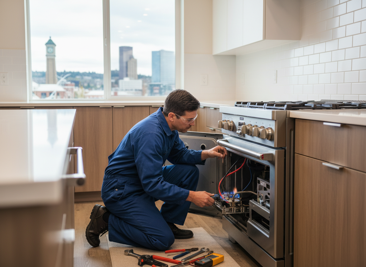 Gas Range Repair in Spokane