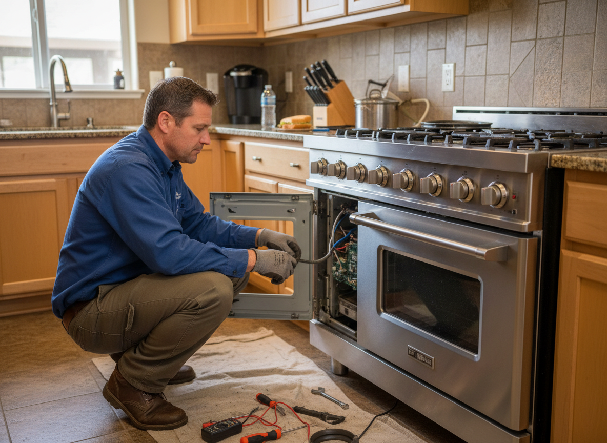Range and Stove Top Repair in Spokane